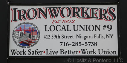 Ironworkers Local Union 9-asbestos-Niagara Falls