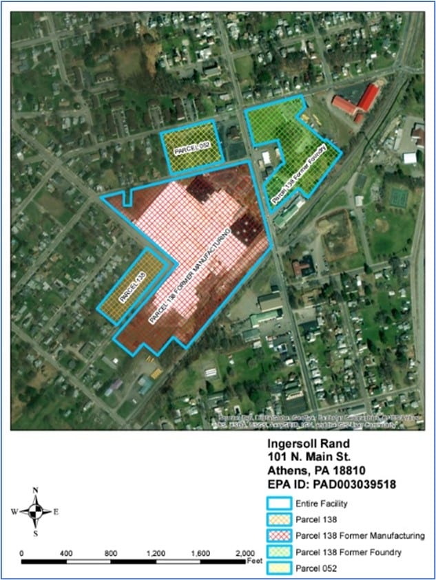 Asbestos Exposure & Cancer Risks at Ingersoll-Rand Plant in Athens, PA