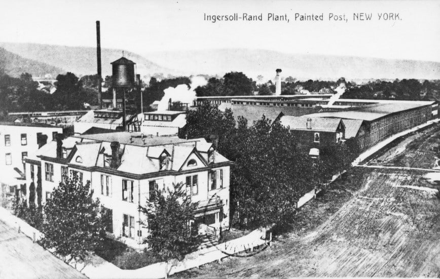 Ingersoll-Rand and the related company, Dresser-Rand, manufacture parts and products for use in various industrial, construction, mining, and commercial settings, including but not limited to drills, jackhammers, compressors, pumps, turbines, engines, pneumatics, machine tools and controls. Prior to the 1980s, asbestos-containing insulation and gasket materials were component parts in compressors and other industrial products being fabricated at that time. Exposure to asbestos can cause mesothelioma, as well as lung cancer and other asbestos-related diseases. Since its first inception as a drill and compressor company in 1858, Ingersoll-Rand has undergone various mergers, acquisitions, and expansions. After the merger of Ingersoll-Sergeant Drill Company with Rand Drill Company in 1905, Ingersoll-Rand grew to become a worldwide manufacturer of industrial products, currently employing approximately 17,000 people at 50 facilities worldwide. Ingersoll-Rand products are sold under more than 40 brand names across all major global markets, such as Milton Roy, Gardner Denver, Nash, Tamrotor, and GHH Rand, just to name a few. During its peak in productivity, Ingersoll-Rand was the biggest employer in the four towns where its original plants were located: Painted Post, NY; Athens, PA; Easton, PA; and Phillipsburg, NJ. The Dresser half of the Dresser-Rand Company began in 1912 as the Clark Brothers Company. In 1938, the Clark Brothers merged with the S.R. Dresser Manufacturing Company, becoming the Dresser-Clark Company. The company adopted the name Dresser Industries in 1956. The company known as the Dresser-Rand Company was formed in 1987 as a joint venture between Dresser Industries and Ingersoll-Rand, where they combined their pump divisions into a new spin-off company. The Dresser-Rand Painted Post plant is located at 100 E. Chemung Street, at the corner of N. Hamilton Street, just off the Southern Tier Expressway in Steuben County, which is very close to Corning, New York. The Rand Drill Company built the first factory in Painted Post in 1899, which eventually expanded to become an Ingersoll-Rand plant when Ingersoll-Rand was established in 1905. Ingersoll-Rand moved out of the Painted Post plant in 1986, and shortly thereafter, the newly-created spin-off company, called Dresser-Rand, moved into the site. The Painted Post plant specialized in manufacturing reciprocating compressors for the oil and gas industry. This involved processes such as metal fabrication, assembly, and field preparation. In 1999, Dresser Industries merged with Halliburton Industries and transferred its controlling interest of the Dresser-Rand Company to Halliburton. In 2004, a private equity firm bought out Ingersoll-Rand’s equity interests in the Dresser-Rand Company. In 2014, Siemens Energy Inc. acquired the entire Dresser-Rand Group, which included the Dresser-Rand Painted Post plant, as well as the plants operated by Dresser-Rand in Olean, New York, and Dresser-Rand in Wellsville, New York. (The Ingersoll-Rand plant located in Athens, PA was not included in the Dresser-Rand Company acquisitions. Ingersoll-Rand closed its Athens plant in 2010.) After acquiring the Dresser-Rand Company in 2014, Siemens Energy closed the Dresser-Rand Wellsville plant in 2020. In 2021, Siemens downsized all of the remaining Dresser-Rand plants and transferred 100 workers from the Olean plant to the Painted Post plant; then Siemens closed the Olean plant in 2022. As of 2023, Siemens has kept the Painted Post plant open to provide technical support and service for the legacy brands of Dresser-Rand steam turbines. Before the United States began phasing out the use of asbestos in industrial components and products in the 1970s and 1980s, some items, such as gaskets and packing, were made with asbestos. The products produced by Ingersoll-Rand and Dresser-Rand were installed on many boats and ships, including U.S. Navy Ships in World War I, World War II, and the Vietnam War. At the same time, many of the plants and facilities being built during this era were constructed using asbestos-containing products, such as fireproofing spray. All of these uses of asbestos put workers and their families at risk. Exposure to asbestos can cause mesothelioma, as well as lung cancer and other asbestos-related diseases. In the process of representing workers and their families, Lipsitz, Ponterio & Comerford has gathered a vast amount of information concerning the type and variety of asbestos-containing products to which our clients were exposed. Our clients understand the importance of securing legal representation as soon as possible after a diagnosis of mesothelioma or lung cancer. If you or a loved one were once employed at the Ingersoll-Rand / Dresser-Rand plant in Painted Post, New York, and have been diagnosed with mesothelioma or lung cancer, please contact us for a free and confidential case evaluation. 