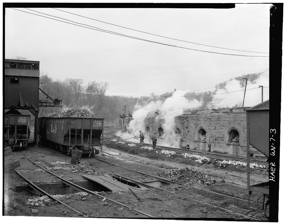 Working around coke oven batteries